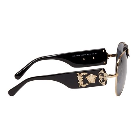 black baroque versace sunglasses|unisex black versace sunglasses.